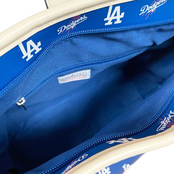 MLB Los Angeles Dodgers Vegan Handbag Tote - Picture 4 of 4
